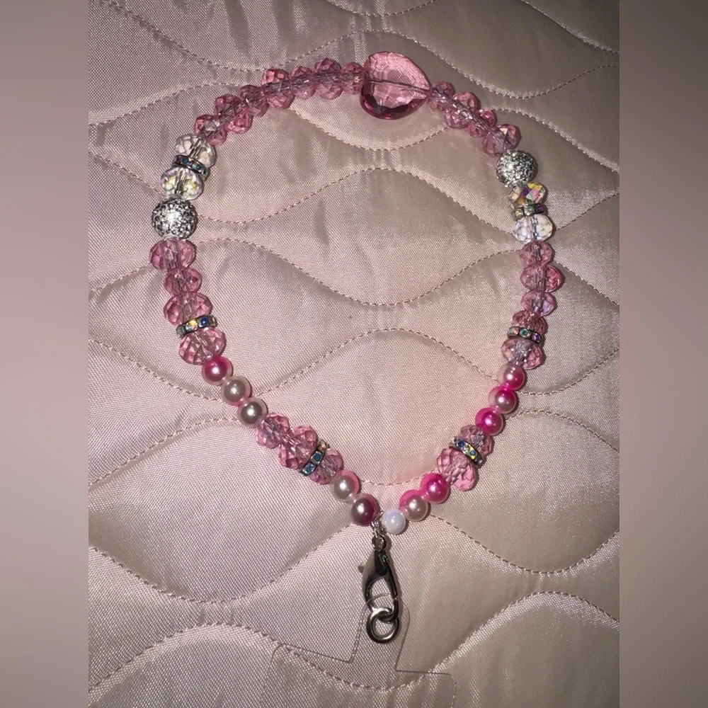 Phone Pink charm accessories